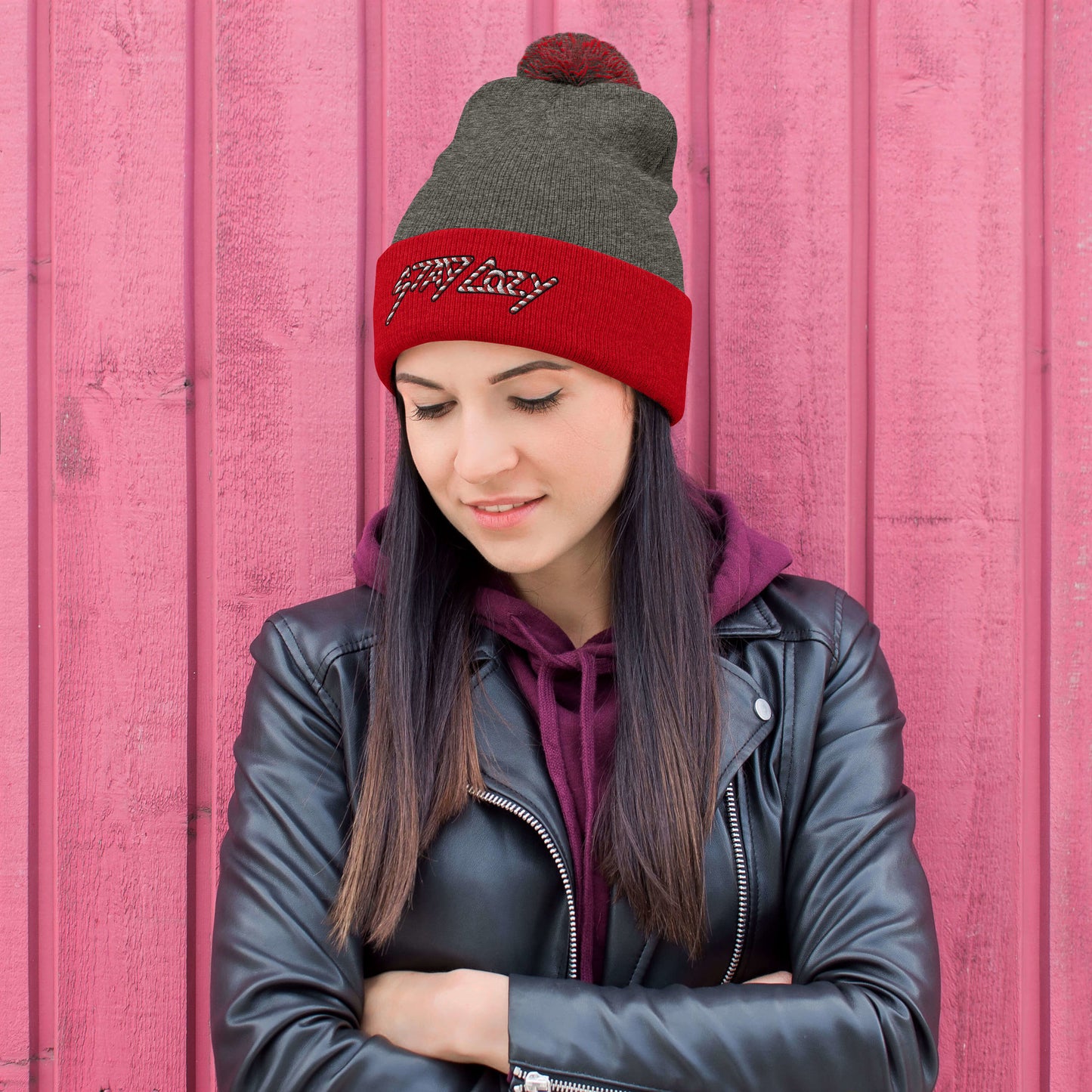 Stay Cozy Pom-Pom Beanie