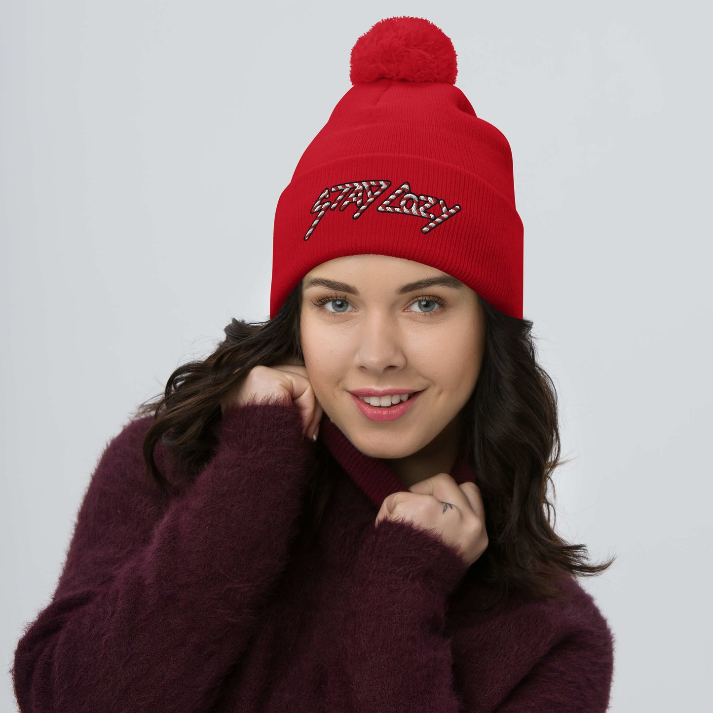 Stay Cozy Pom-Pom Beanie