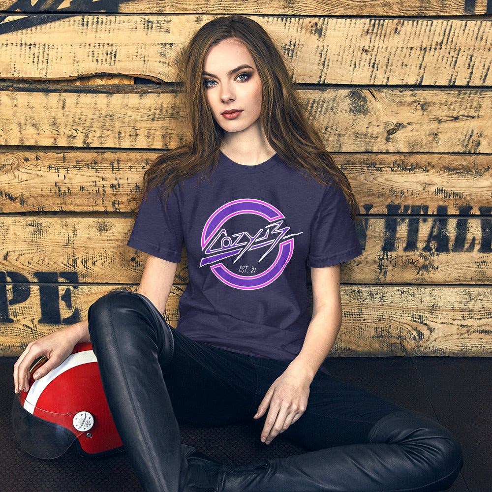 Cozy B - Pink and purple logo