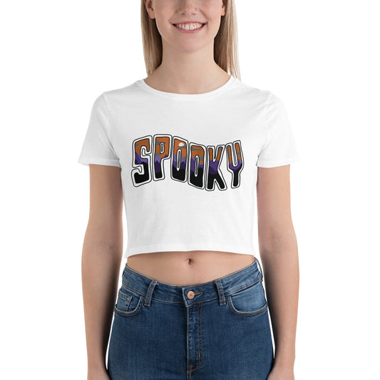 Spooky Scene Women’s Crop Tee